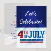 op 4 juli nodigt de partij uit tot onafhankelijkhe kaart (Voorkant / Achterkant)