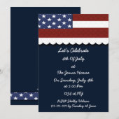 op 4 juli nodigt de partij uit tot onafhankelijkhe kaart (Voorkant / Achterkant)