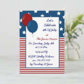 op 4 juli nodigt de partij uit tot onafhankelijkhe kaart (Staand voorkant)