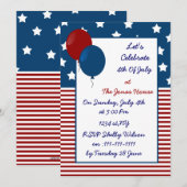 op 4 juli nodigt de partij uit tot onafhankelijkhe kaart (Voorkant / Achterkant)