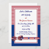 op 4 juli nodigt de partij uit tot onafhankelijkhe kaart (Voorkant / Achterkant)