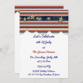 op 4 juli nodigt de partij uit tot onafhankelijkhe kaart (Voorkant / Achterkant)