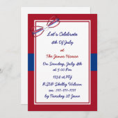 op 4 juli nodigt de partij uit tot onafhankelijkhe kaart (Voorkant / Achterkant)