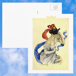 op 4 juli Patriotic Masquerade Party Feestdagenkaart