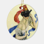  op 4 juli Patriotic Masquerade Party Keramisch Ornament (Links)