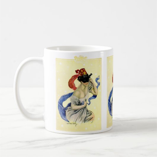  op 4 juli Patriotic Masquerade Party Koffiemok (Links)