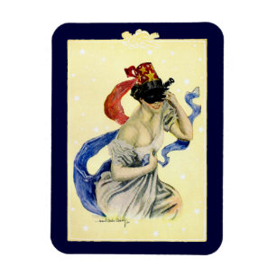 op 4 juli Patriotic Masquerade Party Magneet