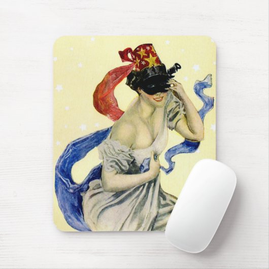  op 4 juli Patriotic Masquerade Party Muismat (Met muis)