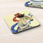 op 4 juli Patriotic Masquerade Party Onderzetter (Linkerzijde)