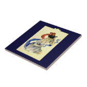  op 4 juli Patriotic Masquerade Party Tegeltje (Zijkant)