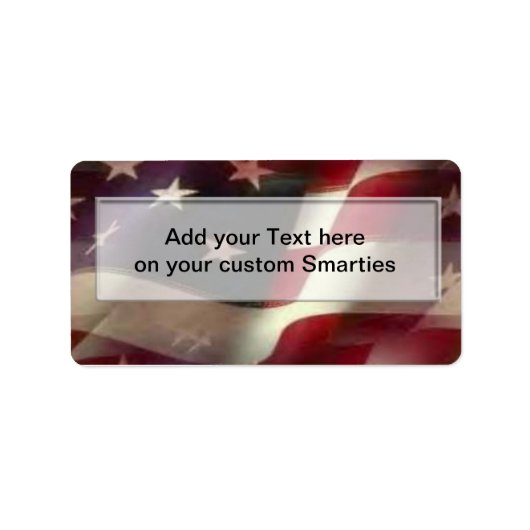 Op 4 juli Picnic BBQ Smartie Snoep wrappers Etiket (Voorkant)