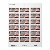 Op 4 juli Picnic BBQ Smartie Snoep wrappers Etiket (Full Sheet)