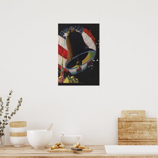  op 4 juli poster (Keuken)