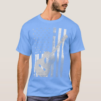 Op 4 juli schreef Proud American Flag Country Musi T-shirt