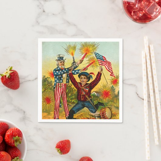 op 4 juli servet (Insitu)