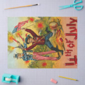  op 4 juli tissuepapier (Craft)