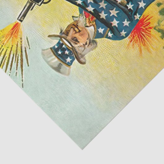  op 4 juli tissuepapier (Detail)