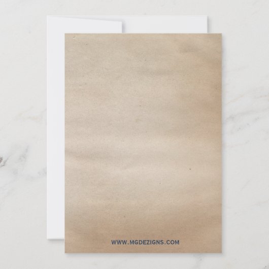 op 4 juli Uitnodigingen van de Britse partij (Achterkant)