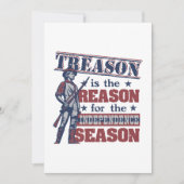  op 4 juli Uitnodigingen van de feestdag (Voorkant)