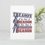  op 4 juli Uitnodigingen van de feestdag (Staand voorkant)