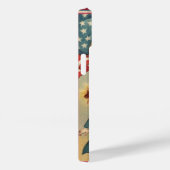  op 4 juli vuurwerk met oom Sam Case-Mate iPhone Case (Achterkant / Rechts)