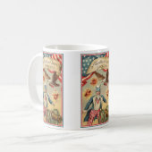 op 4 juli vuurwerk met oom Sam Koffiemok (Voorkant links)