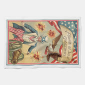 op 4 juli vuurwerk met oom Sam Theedoek (Horizontaal)