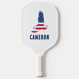 Op 4 juli werd de Amerikaanse vlag American Eagle  Pickleball Paddle