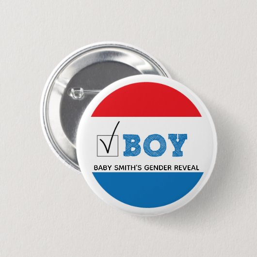 Op 4 juli wordt Button onthuld | Jongen stemmen (Voorkant /achterkant)