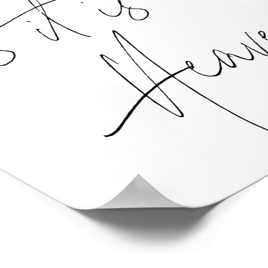 Op aarde zoals het in het Manuscript van de Hemel Poster (Hoek)