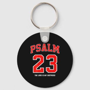 (op achterkant) Psalm 23 De Heer Is Mijn Herder Sleutelhanger