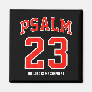(op achterzijde) Psalm 23 De Heer Is Mijn Herder Magneet