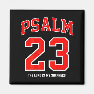 (op achterzijde) Psalm 23 De Heer Is Mijn Herder Magneet