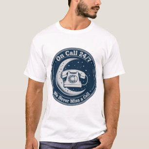 Op Afroep 24/7 — Grappige Funeral T-shirt