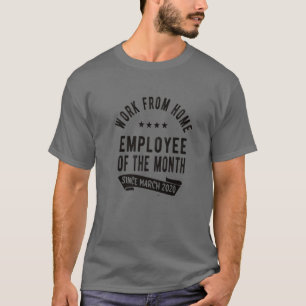 Op afstand werkende grappige prijsopgave   Werk va T-shirt