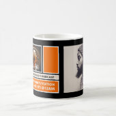 Op Air Podcaster, Retro Podcast Adverteren Koffiemok (Center)