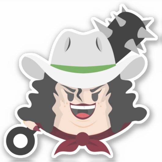 OP Alvida Sticker (Voorkant)