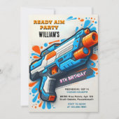 Op Ammo Team Army Schattige Cool Neon Nerf 9e Verj Kaart (Voorkant)