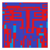 Op Architecture II - Ken Gage Abstract Perfect Poster (Voorkant)