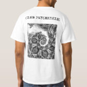 op-art2copy, Psychedelic Art Club T-shirt (Achterkant)