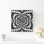 OP - Art #10 op Emporio Moffa Vierkante Klok (Huis)