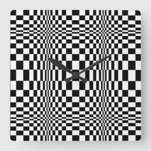 OP - Art #1 op Emporio Moffa Vierkante Klok