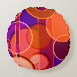 Op Art #23 Rond Kussen