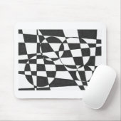 Op Art 2 Mousepad Muismat (Met muis)