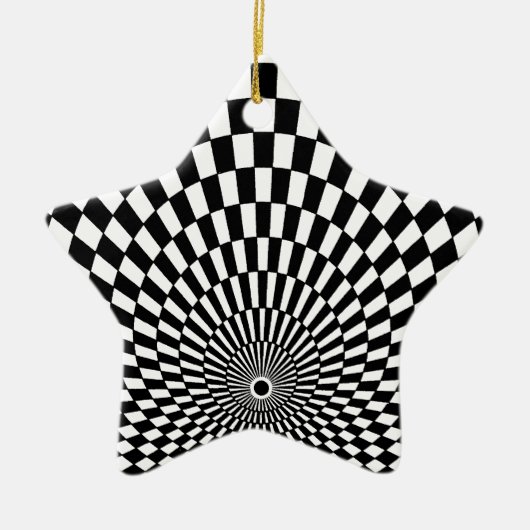 OP - Art #2 op Emporio Moffa Keramisch Ornament (Voorkant)