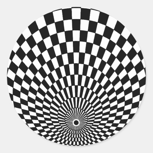 OP - Art #2 op Emporio Moffa Ronde Sticker (Voorkant)