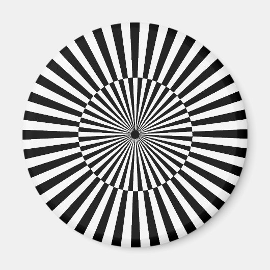 OP -Art #3 bij Emporio Moffa Magneet (Voorkant)