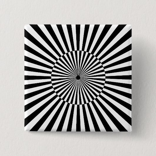 OP - Art #3 op Emporio Moffa Vierkante Button 5,1 Cm (Voorkant)