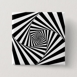 OP - Art #4 bij Emporio Moffa Vierkante Button 5,1 Cm