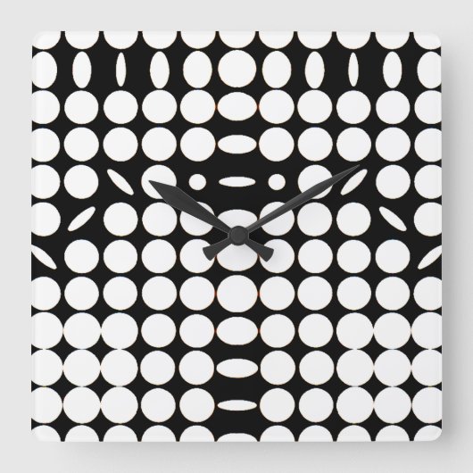 OP - Art. 6 in Emporio Moffa Vierkante Klok (Voorkant)